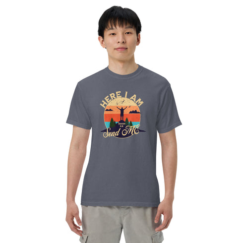 Here I am Send ME Christian Bible Verse T-Shirt